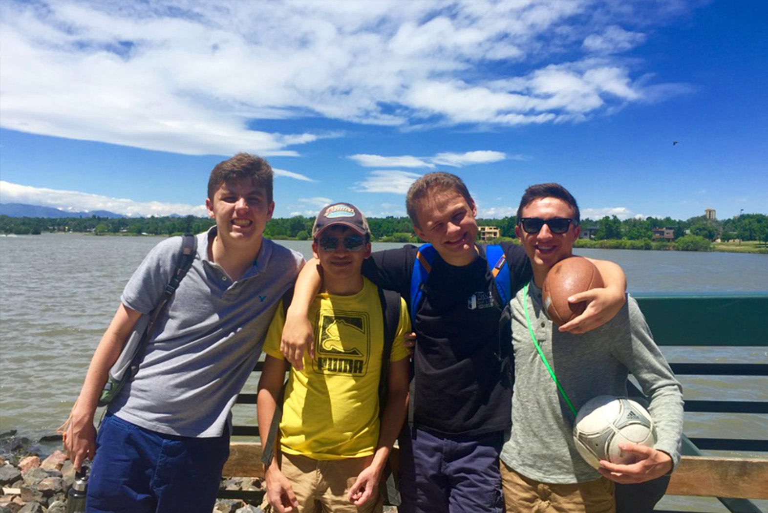 - REVEL group of young adults outdoors