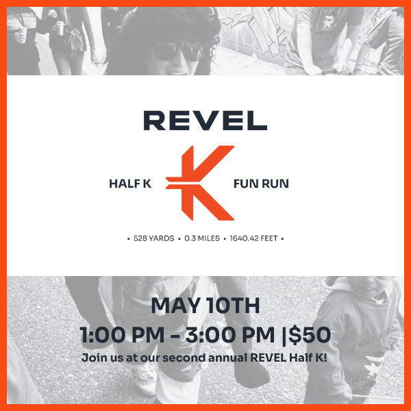 revel half k sign up